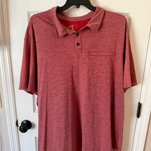 Duluth Trading Co Maroon Polo Shirt
